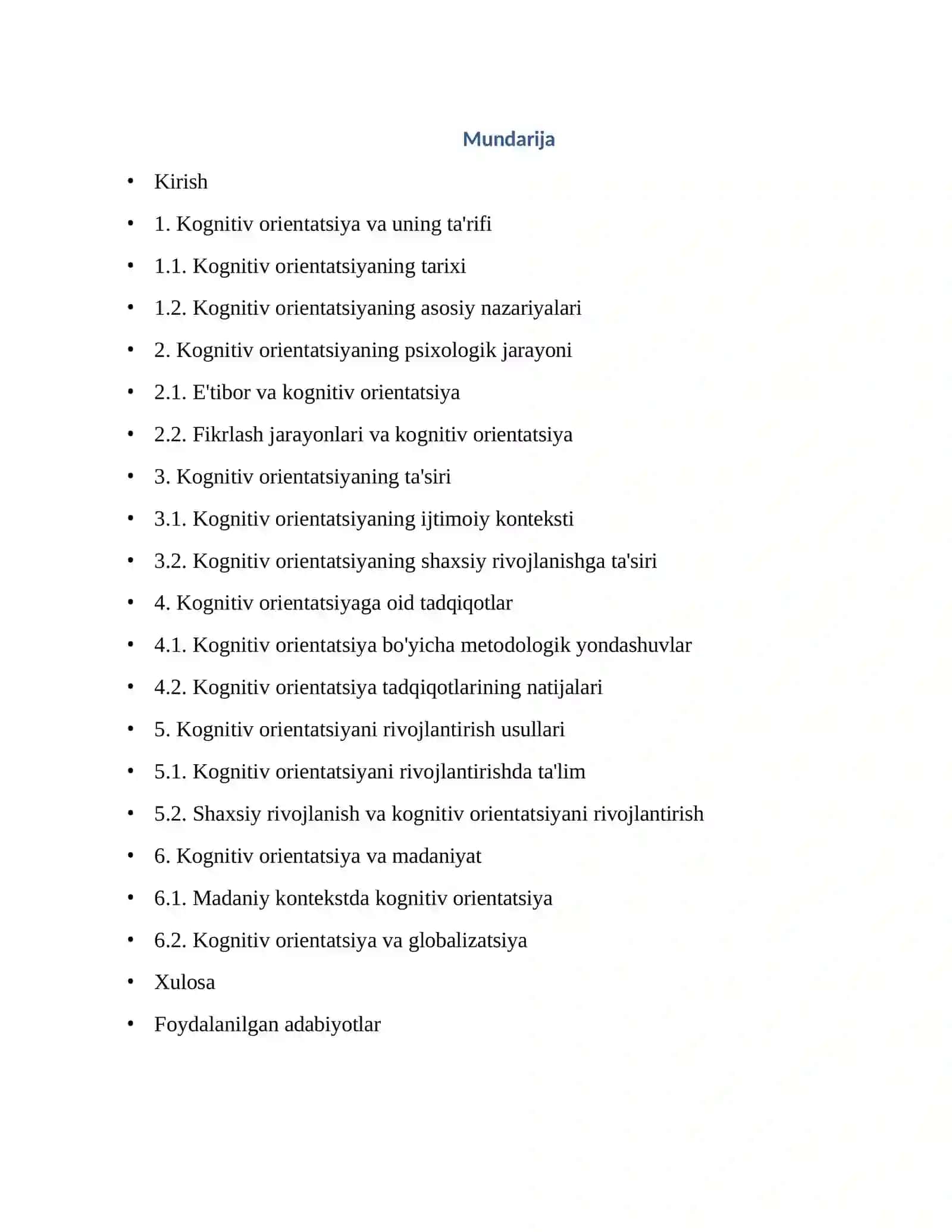 Kognitiv orientatsiya 2