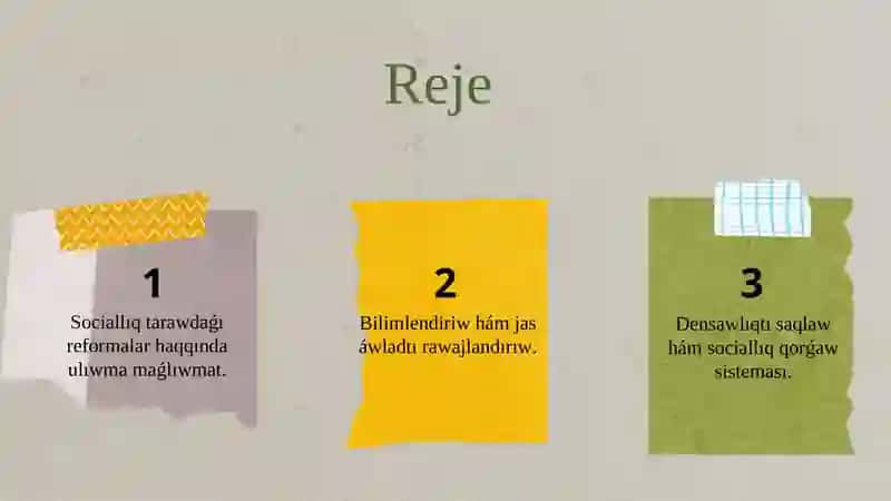 Sociallık tarazda amalga asirilgan ozgerishlar 2