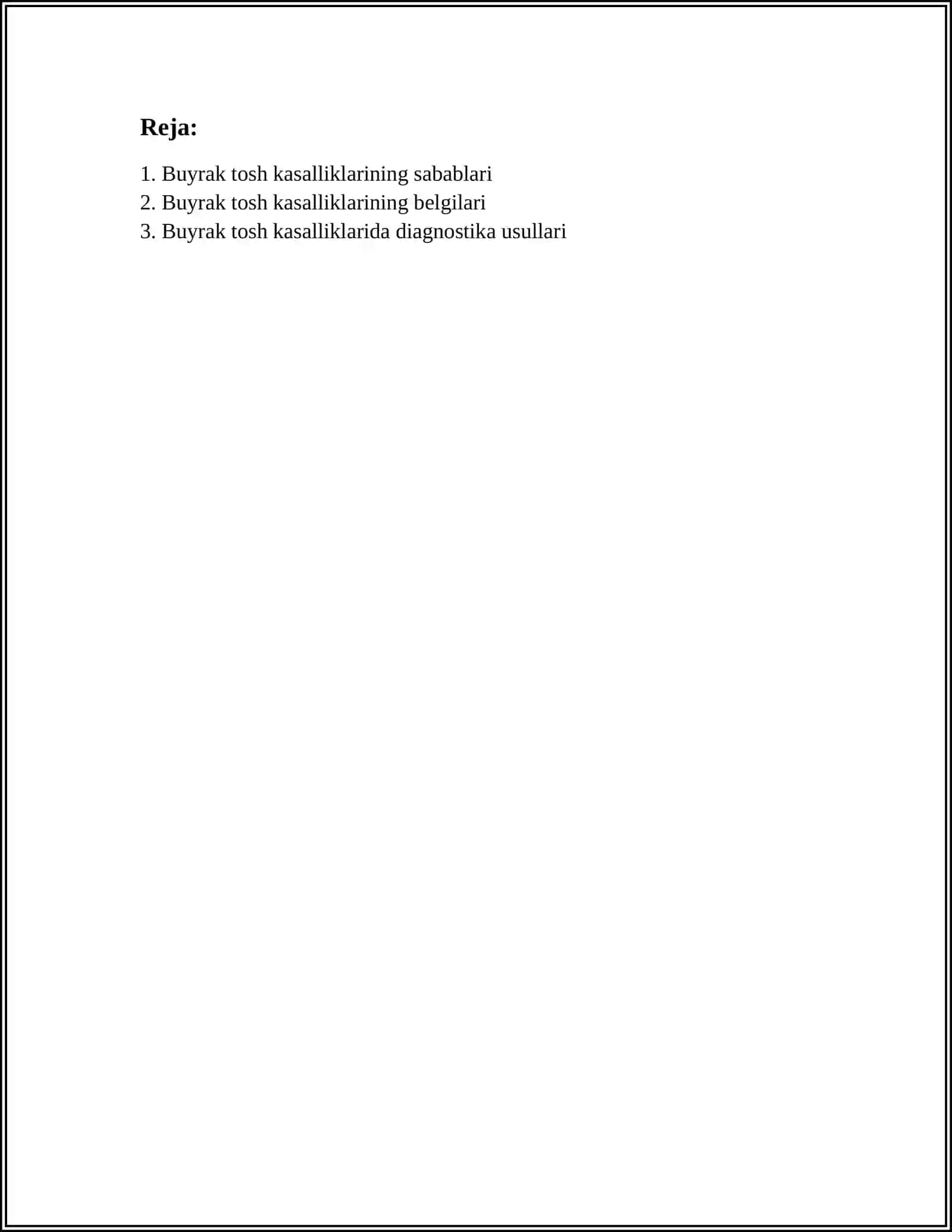 BUYRAK TOSH KASALLIKLARI 2