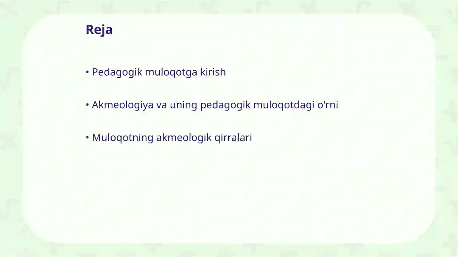 Pedagogik muloqot akmeologik muammo sifatida 2