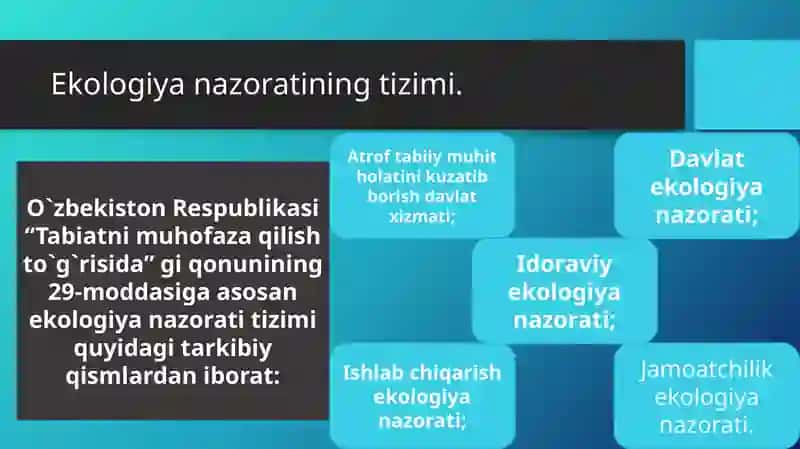 "EKOLOGIYA HUQUQI" 2