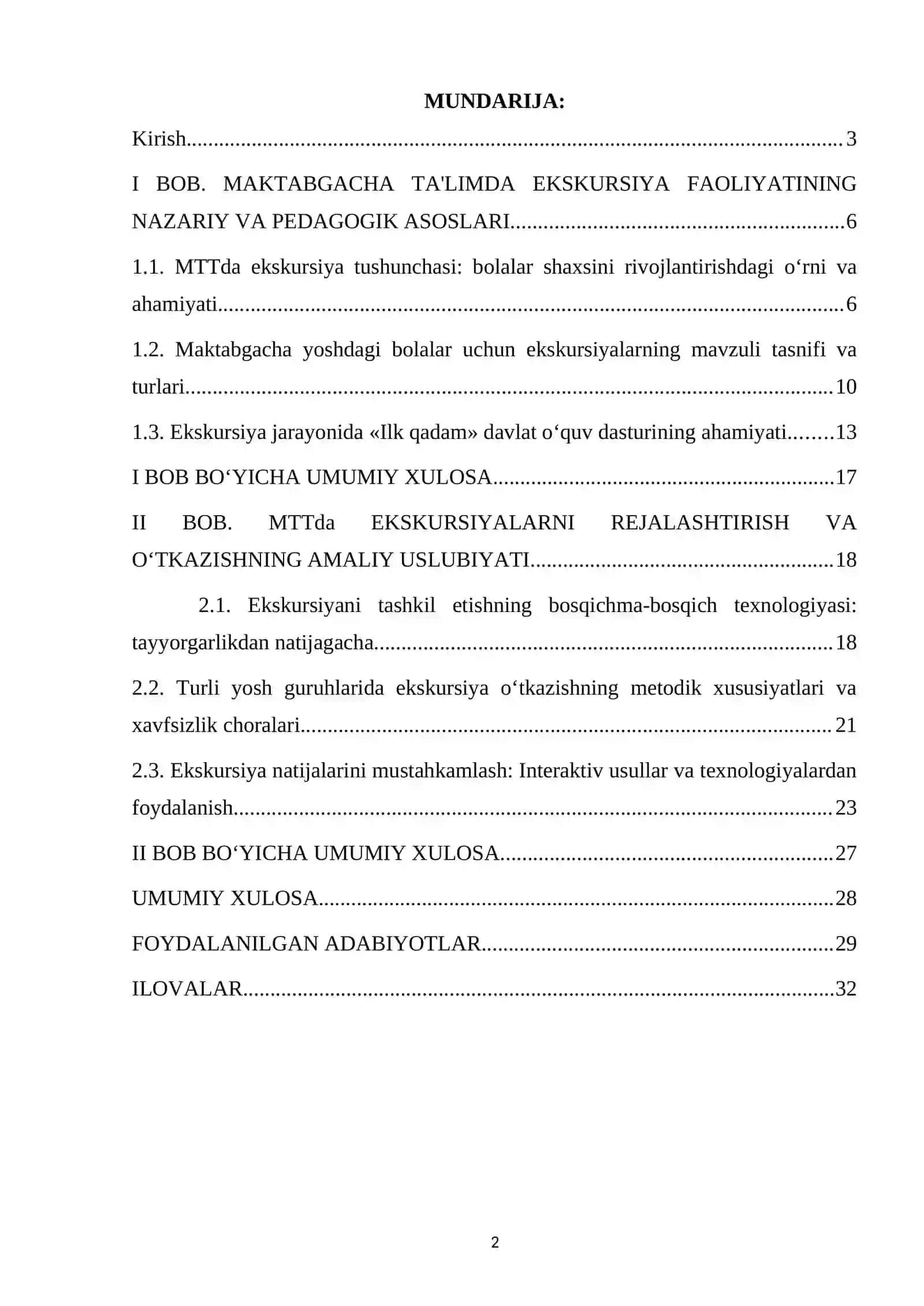 Mavzuning dolzarbligi 2