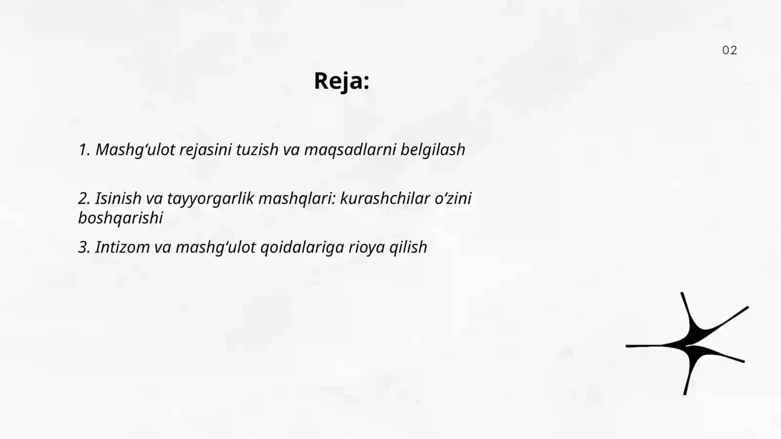 Kurash Mashgʻulotlari 2