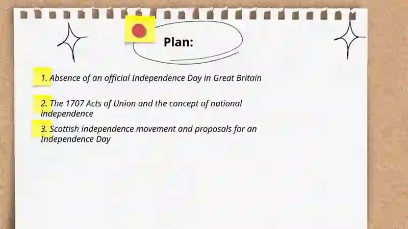 Independence day in Great Britain 2