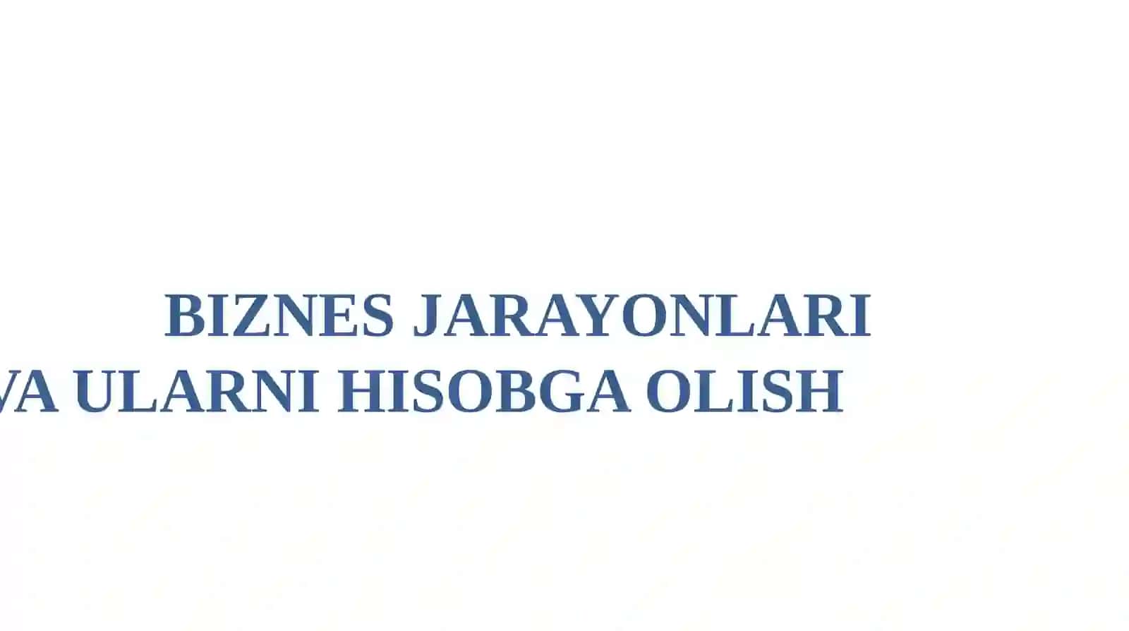 Buxgalteriya Hisobi 2