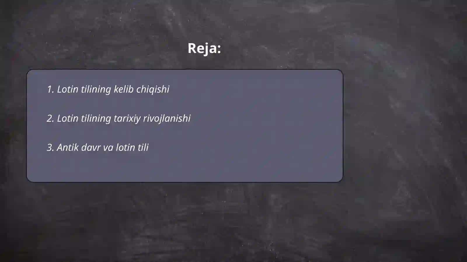 Lotin tili tarixi 2