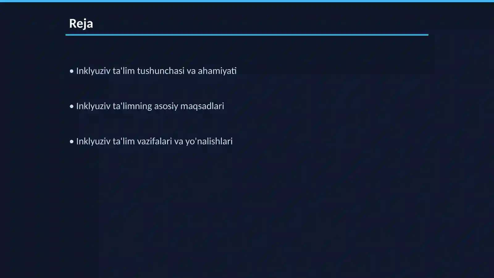 Inklyuziv ta'limning maqsad va vazifalari 2