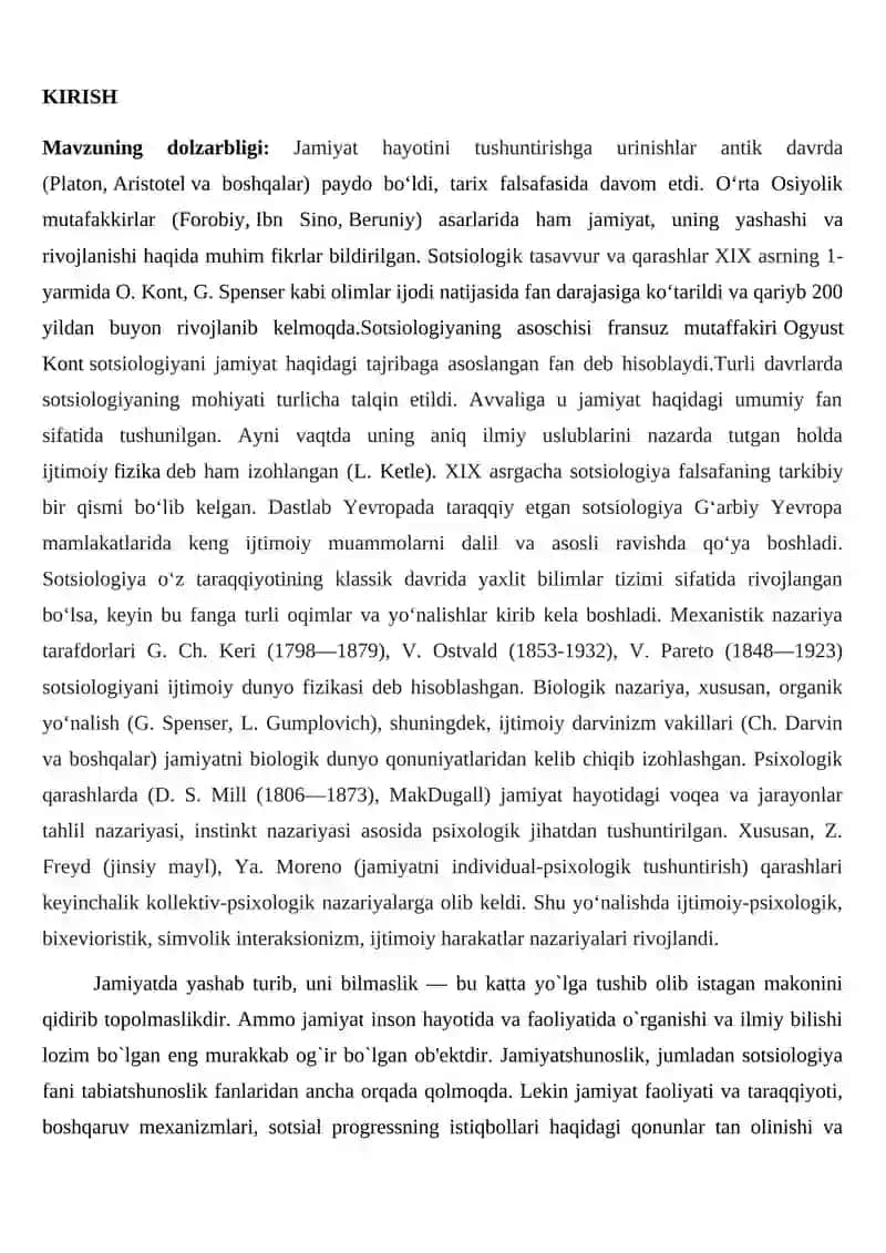 O'zbekiston Respublikasi “Ijtimiy fikr” markazi faoliyati tarixi 2