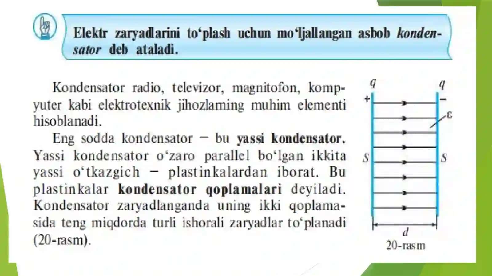Kondensatorlar 2