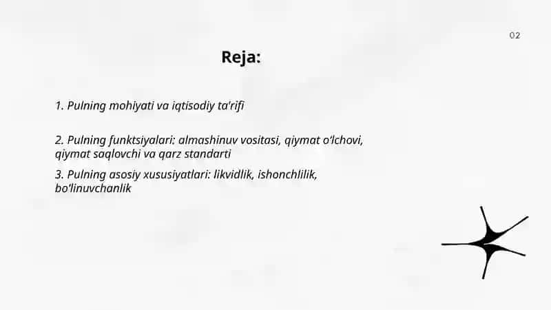 Pulning mohiyati, turlari pulni topish 2