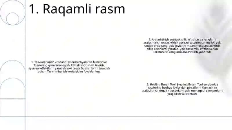 Adobe Photoshop Dasturida Instumentlar Yordamida Maxsus Effektlar Yaratishning Yo‘Llari 2