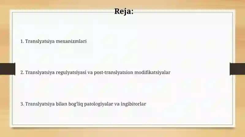 Oqsil biosintezi 2