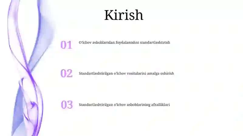 Darajani o'lchash vositalari 2