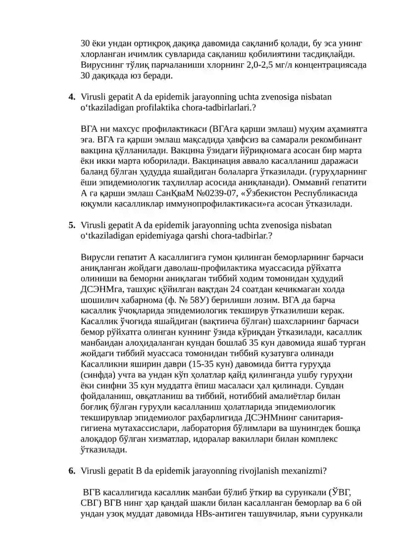 Oski savollari va javoblari 2