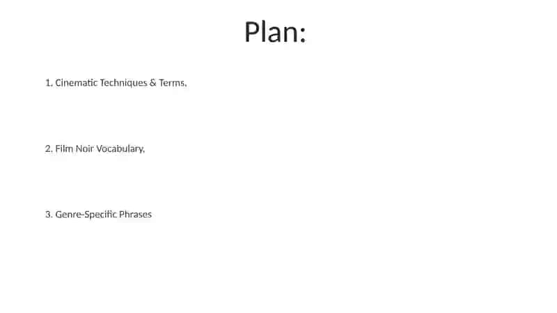 Working with films phrases 2