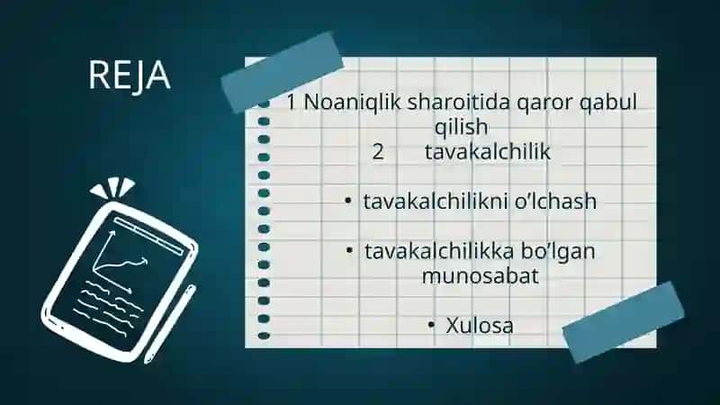 TAVAKALCHILIK 2