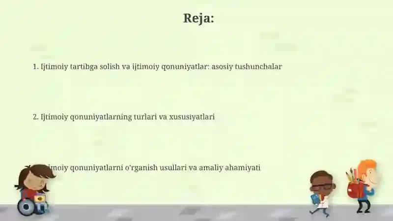 Sotsiologiyada ijtimoiy qonuniyatlar 2