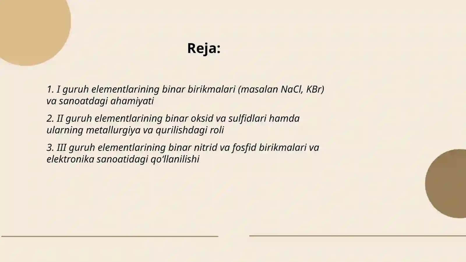 guruh elementlarining binar birikmalari va sanoatdagi ahamayati 2