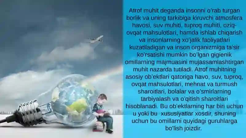 Atrof muhitning gigienik omillari 2