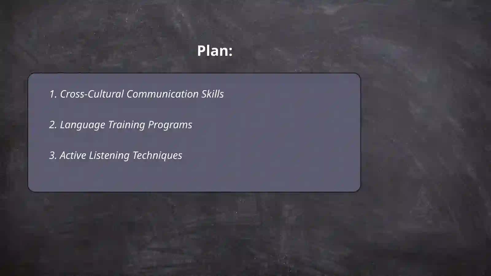 Improving communication in a multinational company 2