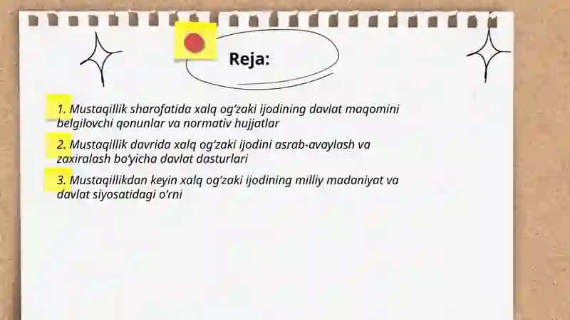 Mustaqillik Sharofati 2