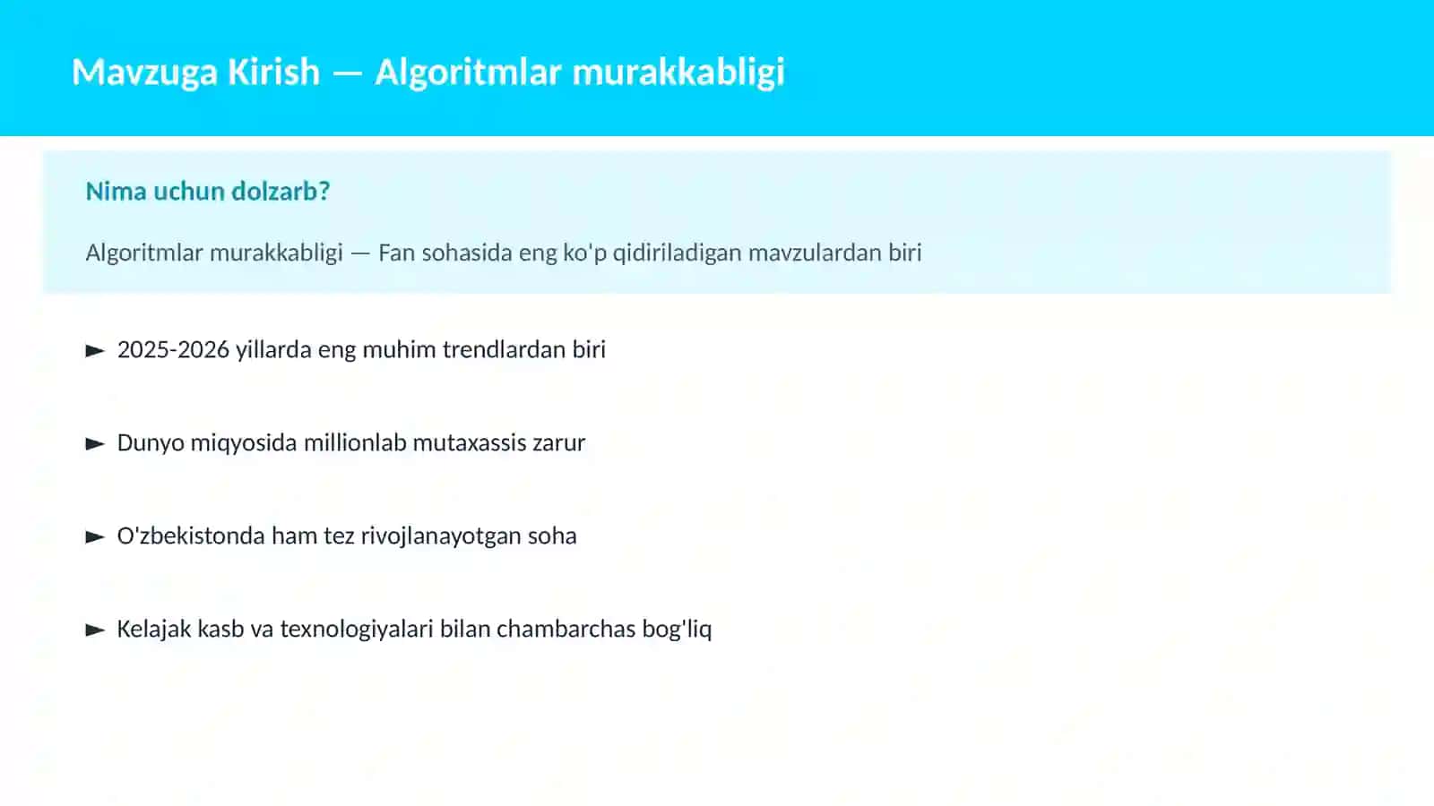 MATEMATIKA ZAMONAVIY 2