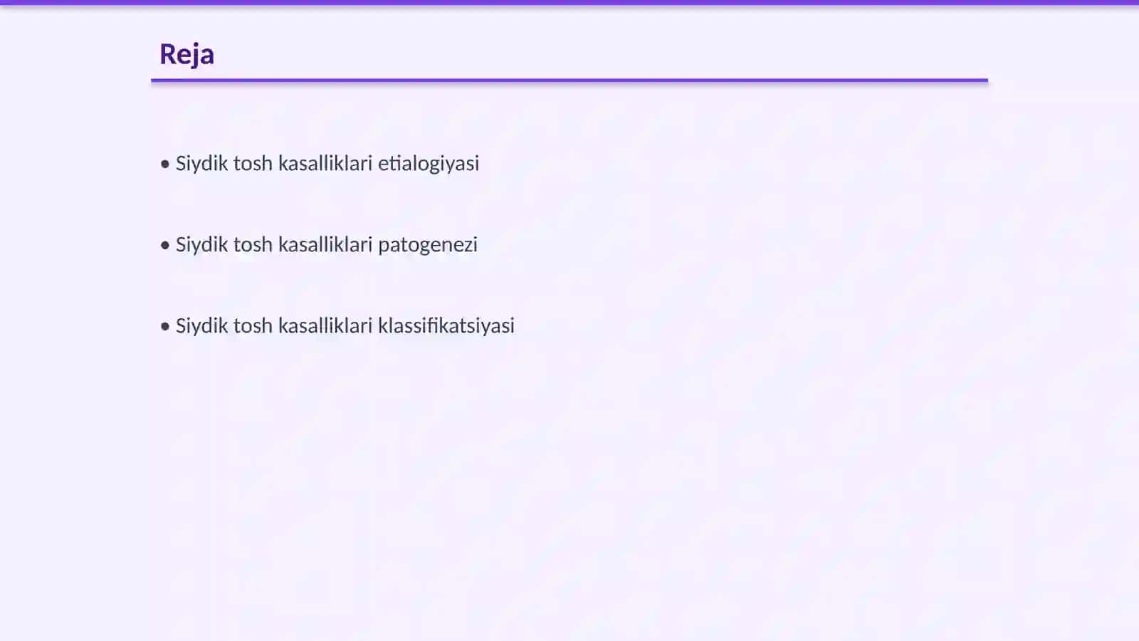 Siydik tosh kasalliklari 2