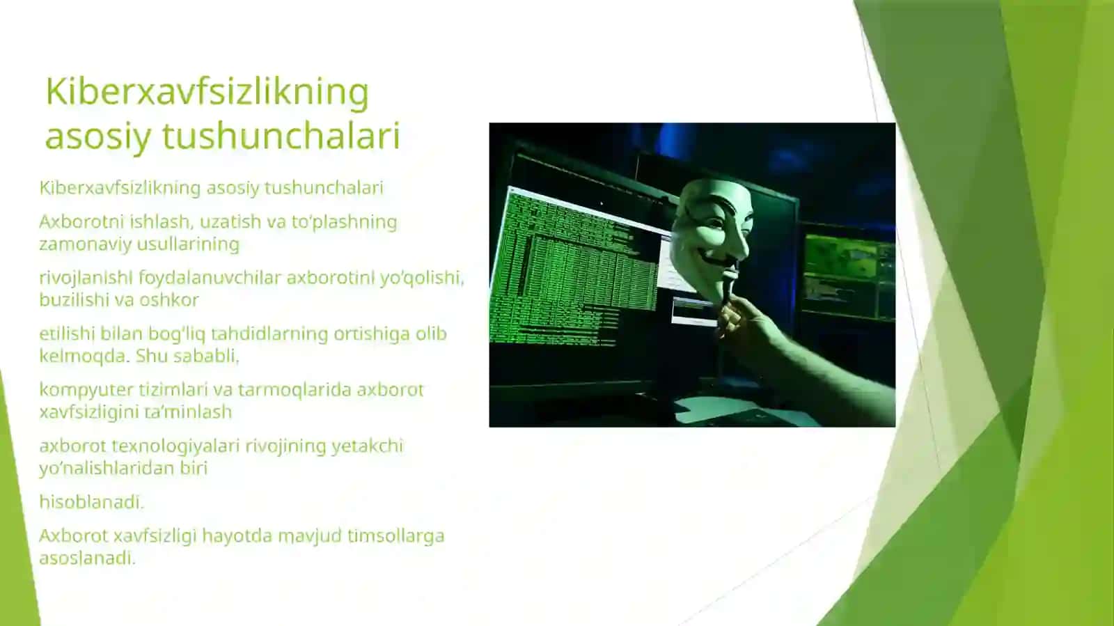 Kiberxavfsizlikning Asosiy Tushunchalari 2