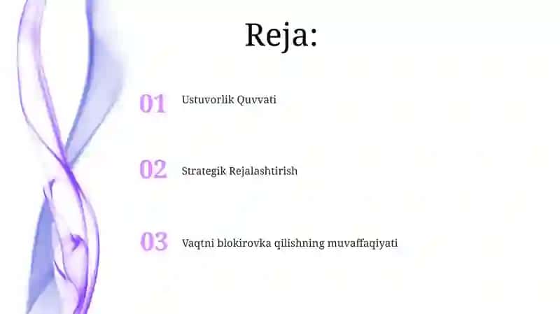 Samarali Vazifa Rejalashtirish Strategiyalari 2