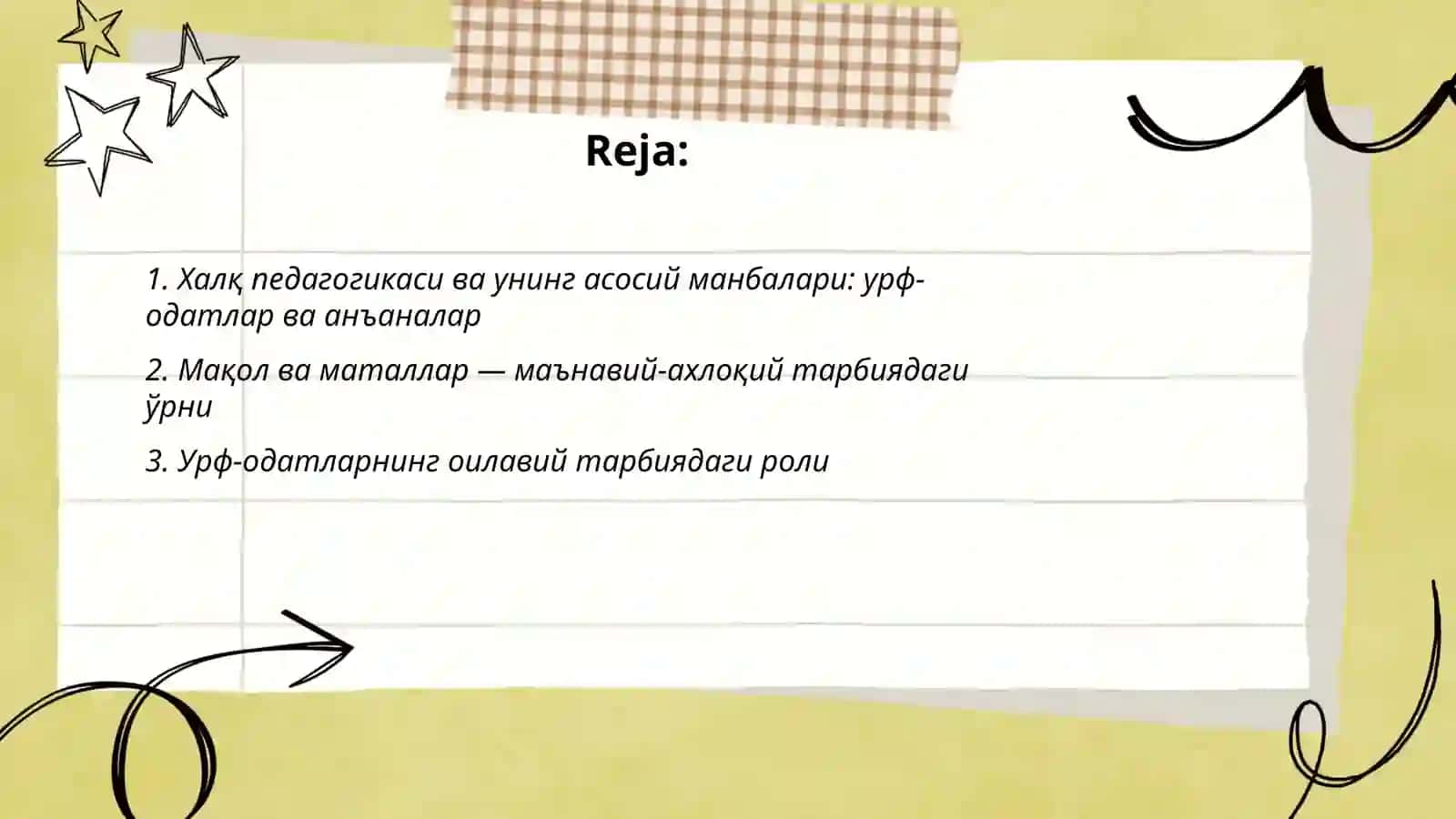 Халқ педагогикасининг асосий манбалари 2