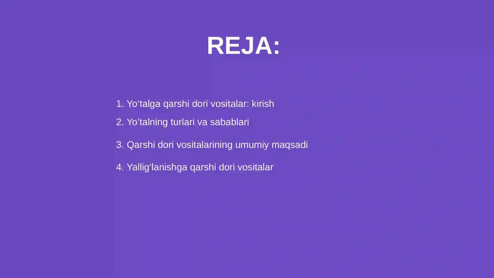 Yo’talga qarshi dori vositalar, ta’sir qilish mexanizmi 2