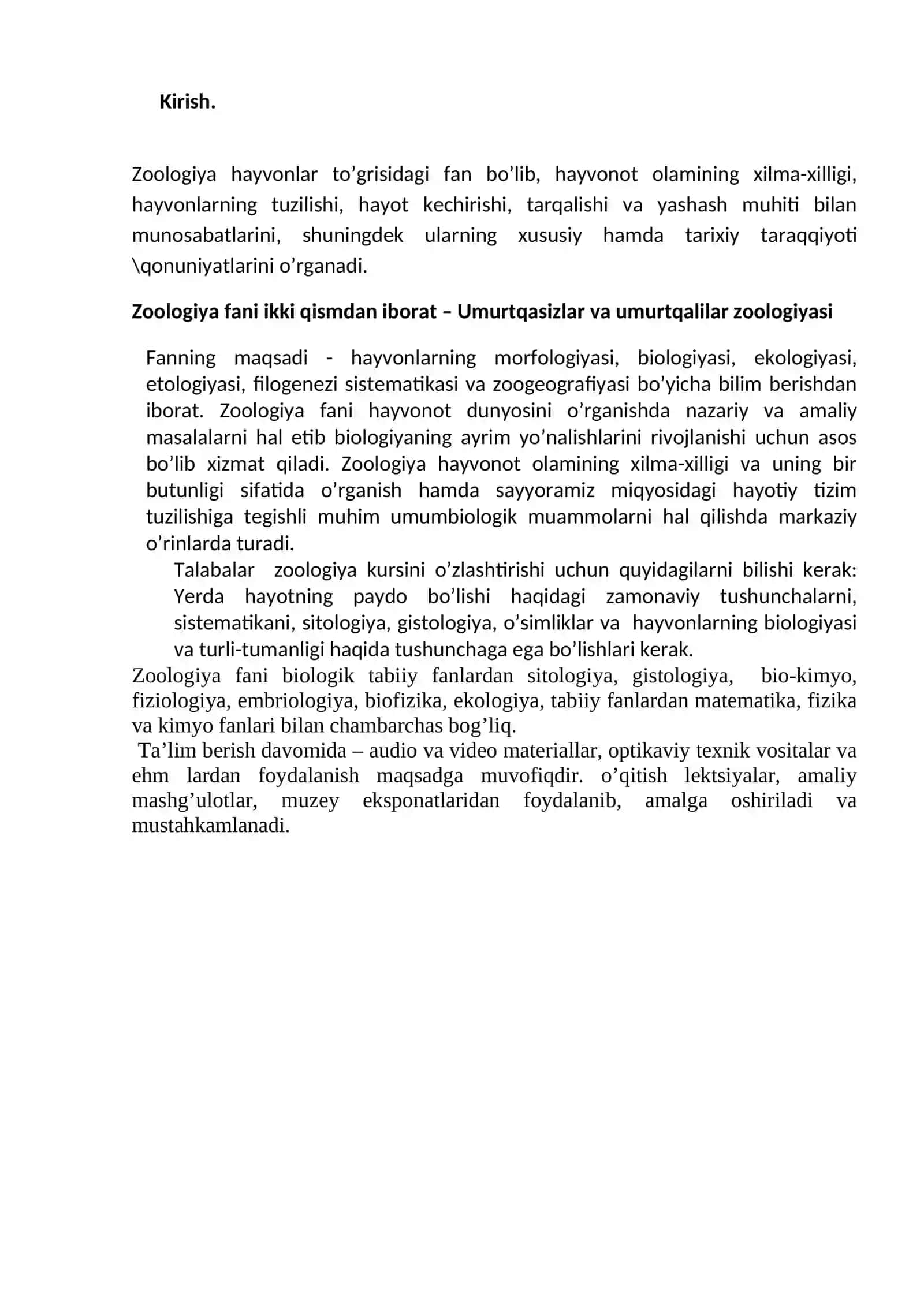 Sutemizuvchilar (Mammalia) sinfi 2