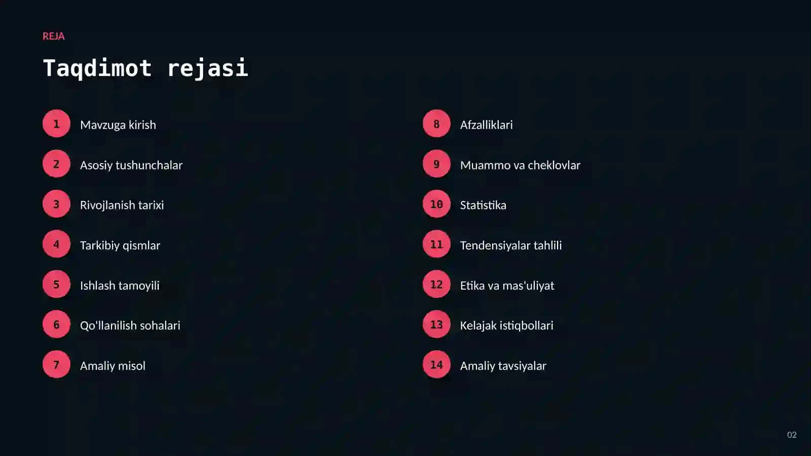 SUN'IY INTELLEKT • AI DASTURLASH VOSITALARI 2