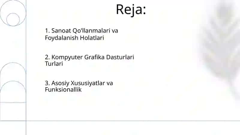 Kompyuter grafikasi dasturlari 2
