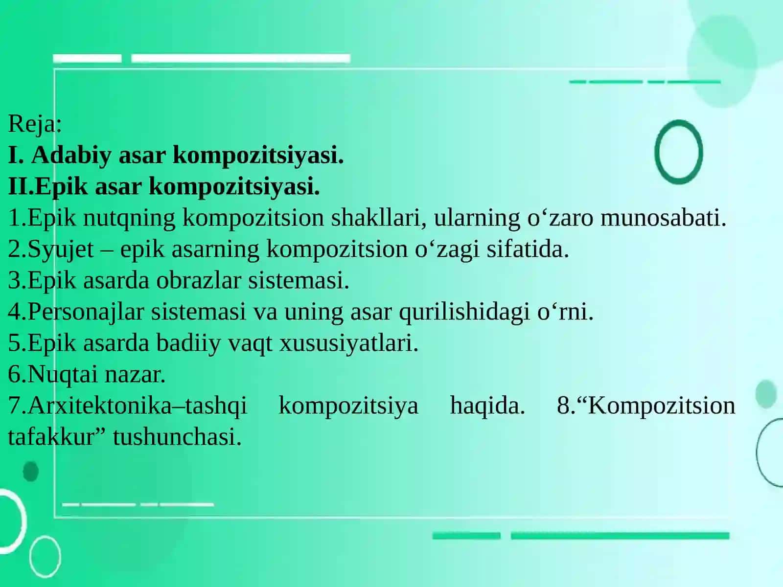 АDАBIY АSАR KОMPОZITSIYASI 2