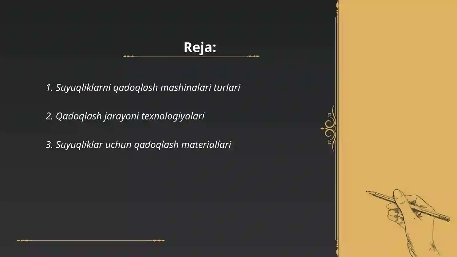 Suyuqliklarni qadoqlash asboblari 2