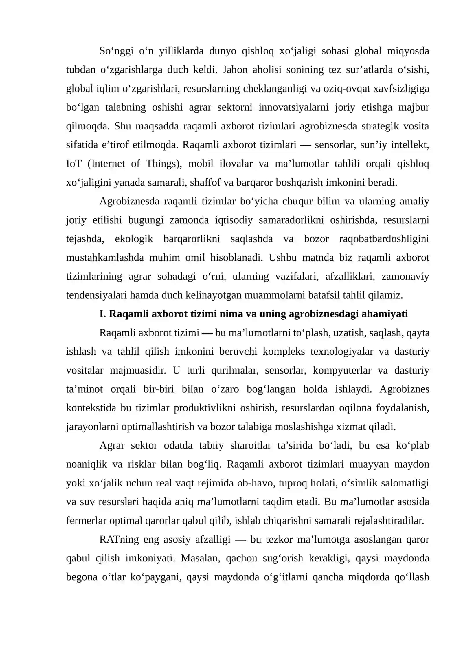 AGROBIZNESDA AXBOROT VA KOMMUNIKATSIYA 2