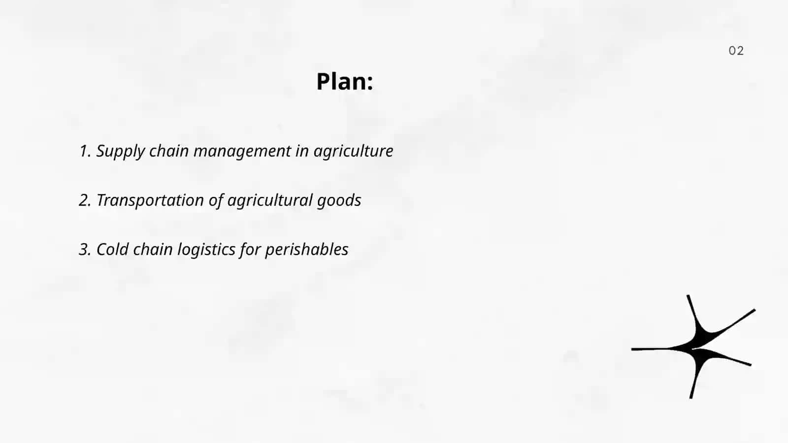Supply Chain Management in Agriculture 2