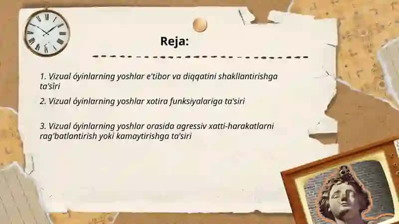 Vizual óyinlarning yoshlar ongiga ta'siri 2