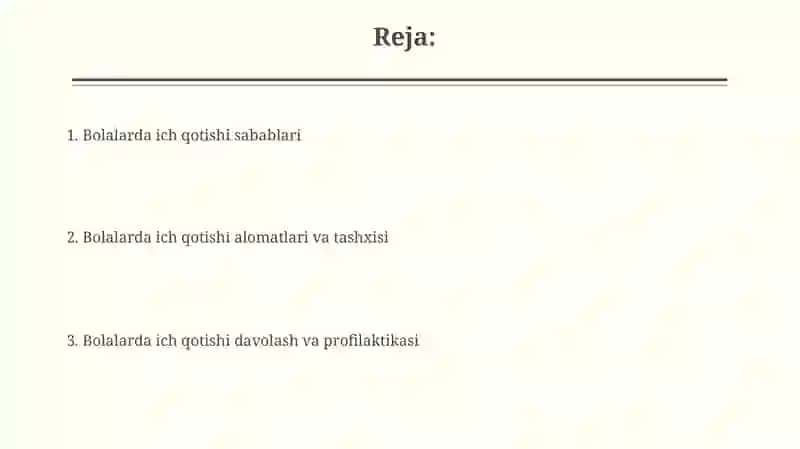 Bolalarda ich qotishi 2