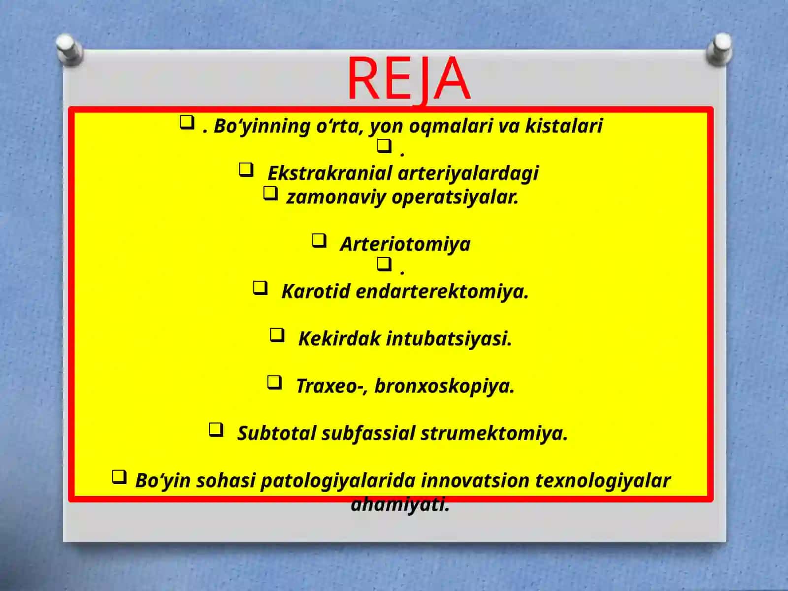 Operativ xirurgiya va topografik anatomiya 2