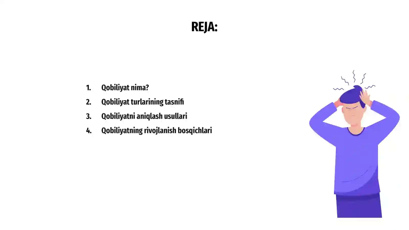 Qobiliyat va uning rivojlanishi 2