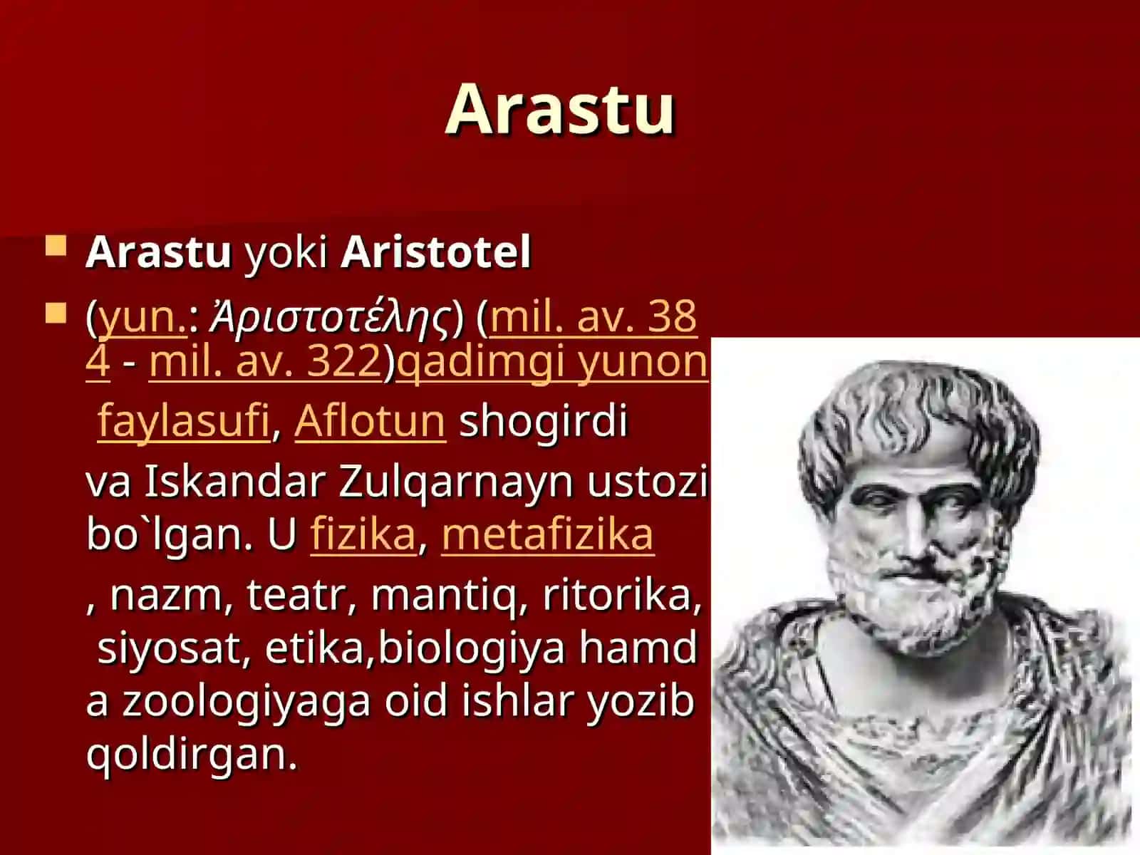 Arastu buyuk faylasuf 2