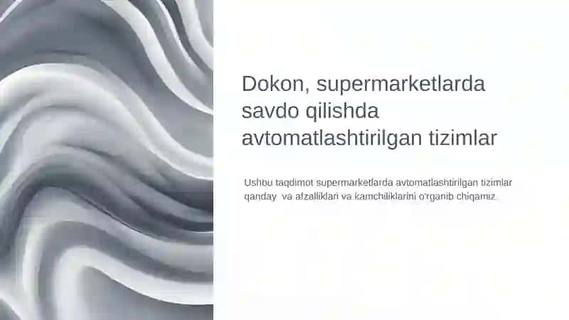 Avtomatlashtirilgan Tizimlar Tushunchasi 2