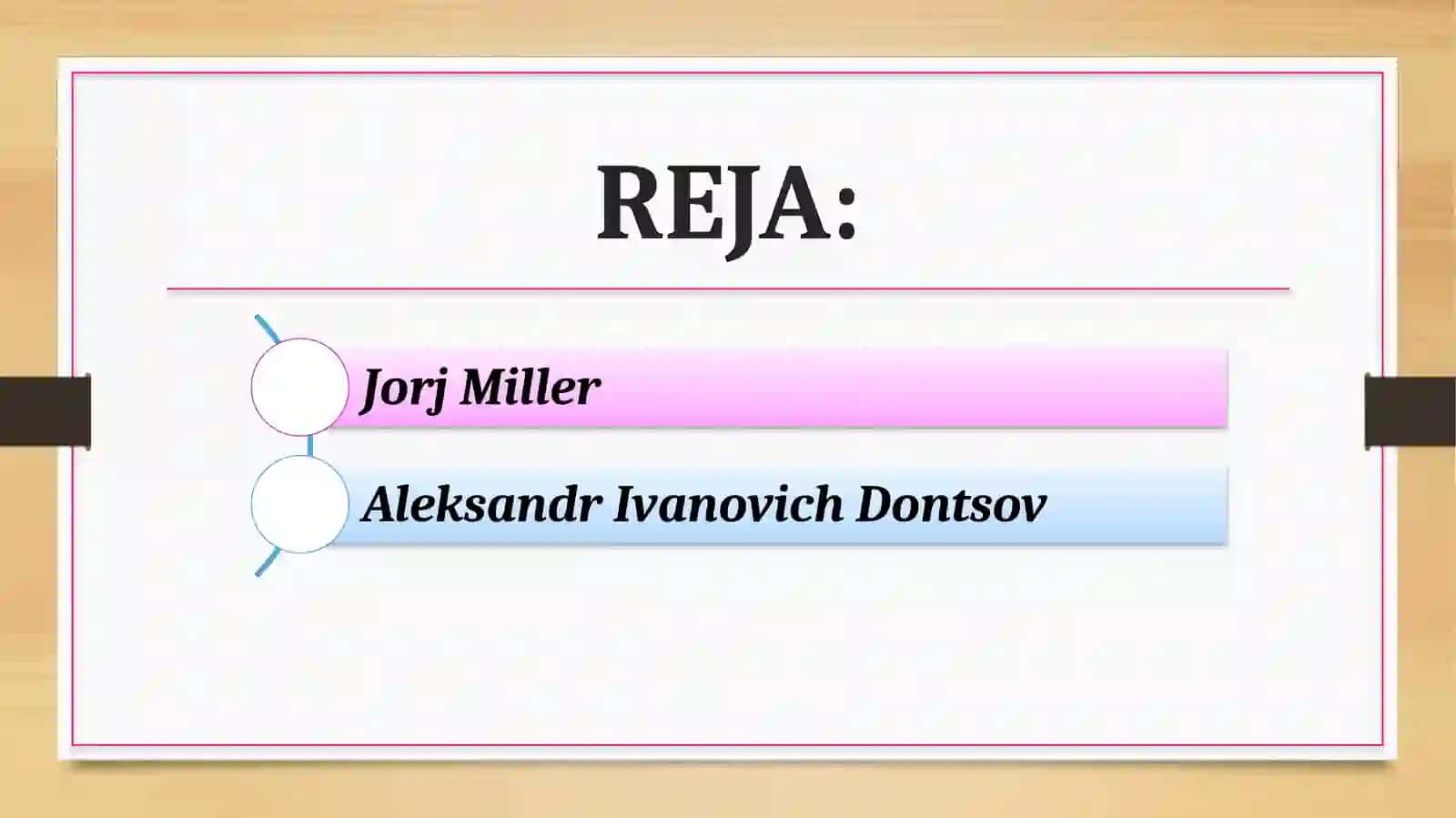 JORJ MILLER, ALEKSANDR DONSOV, R. SAMAROV 2