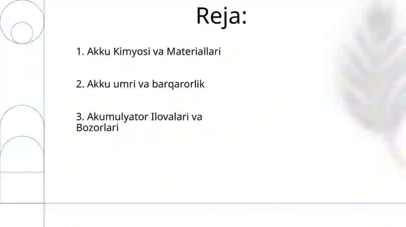 Akkumulyatorlar 2