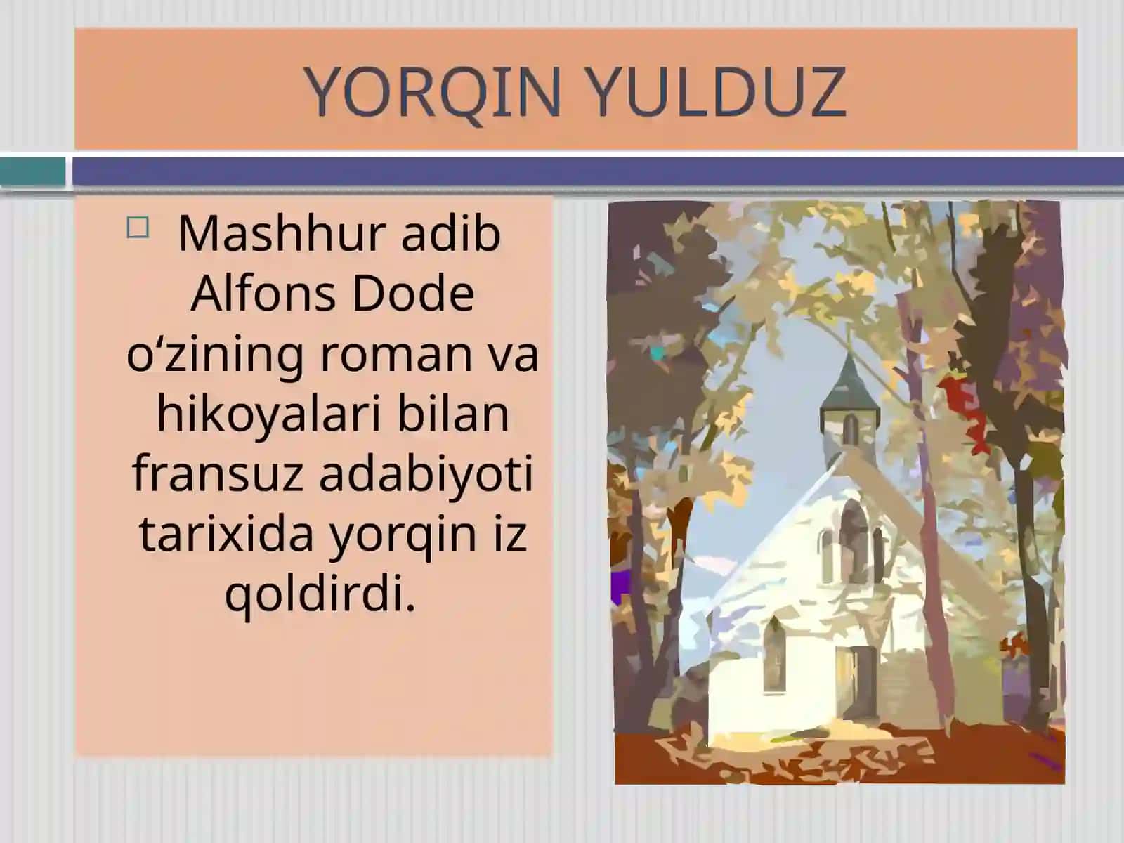 ALFONS DODE “SO`NGGI SABOQ” HIKOYASI 2