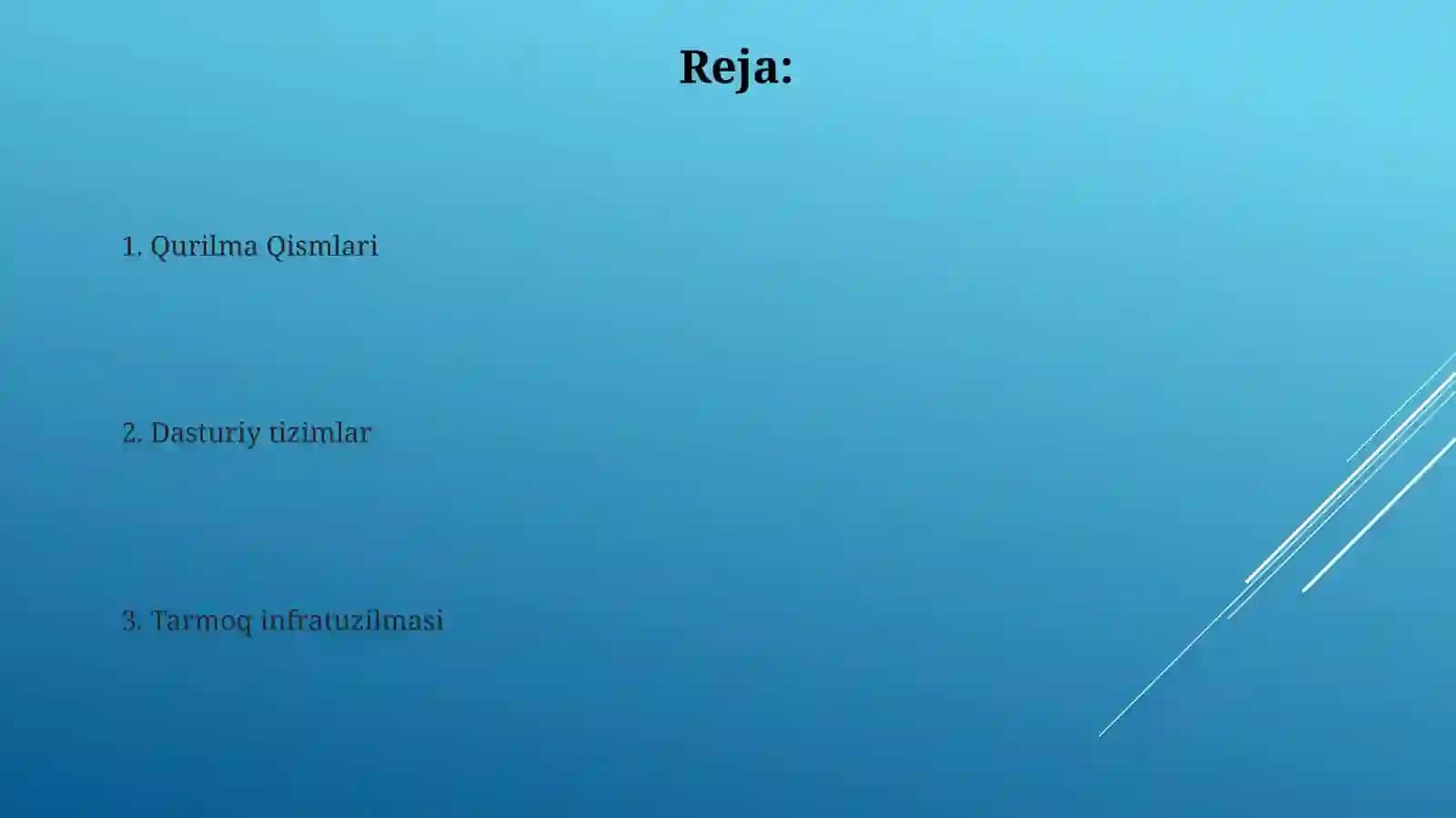 KOMPIYUTER JIXOZLARI 2