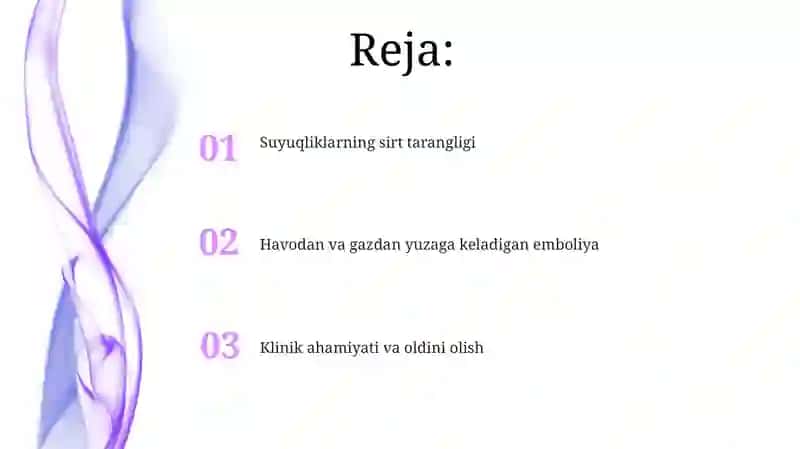 Suyuqliklarning sirt tarangligi 2