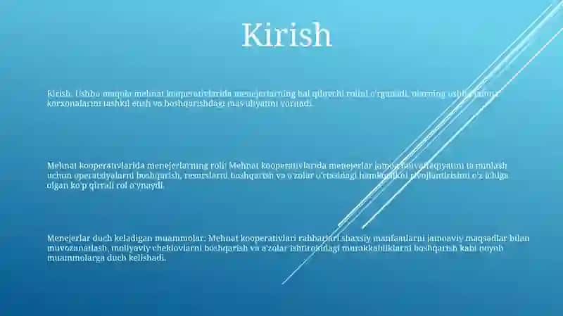 Mehnat Jamoalarida Menejerlar Faoliyatini Tashkil Etish 2